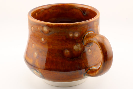 Handmade pottery mug