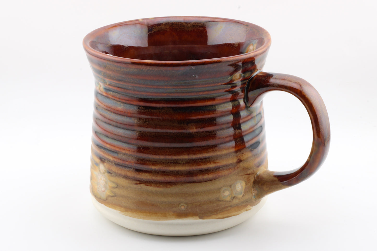 Handmade pottery mug