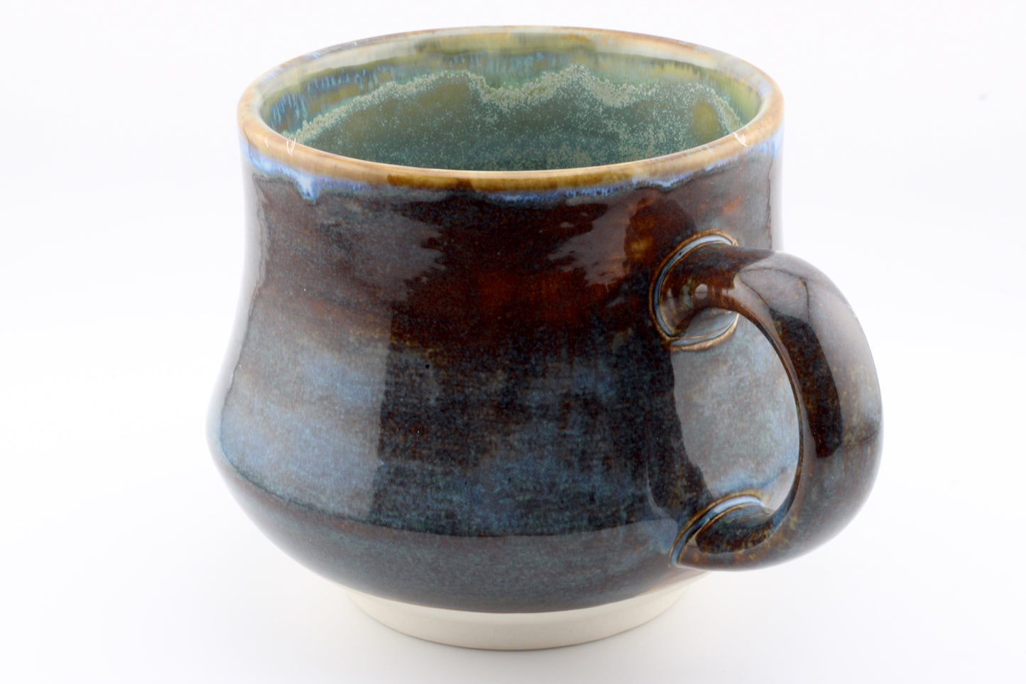 Handmade pottery mug