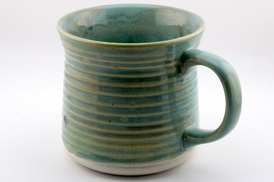 Handmade pottery mug